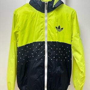 Color block Adidas windbreaker XL